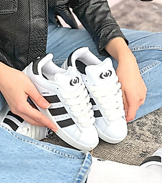 Campus Siyah Beyaz Unisex Spor Ayakkabı