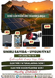 22 Kw Monofaze GES (9,9 KWP/5,12 KWH Depolama) - 18P22K1L-D