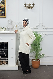 BEYAZ ANGORA KAZAK
