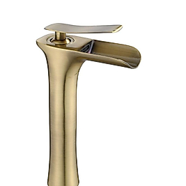 BAKIR ŞELALE ÇANAK LAVABO BATARYASI