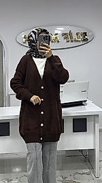 ANGORA HIRKA KAHVERENGİ