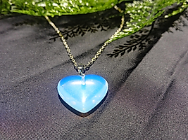 Jade'm Gold Ay Taşı Doğaltaş Kolye