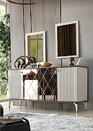 Şık ve modern KONSOL %100  MDF ( aynalar dâhil değildir)