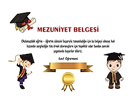 MEZUNİYET BELGESİ