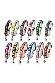 DOCA Küçük Irk Köpek Tasması Desenli XS