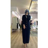 Hâbel Etek Hırka Takım Lacivert