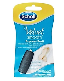 Scholl Velvet Smooth Orta Sert Deriler Için 2'li Yedek Başlık Seti