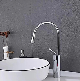 KROM DAMLA ÇANAK LAVABO BATARYASI