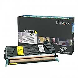 Lexmark C5220YS Orjınal Sarı Toner C522-524-530-532-534