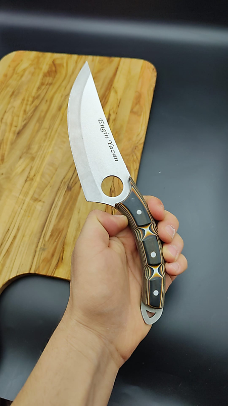 4117 Çelik Verzalit Kabza Yanmaz Deri Kılıf Hediye