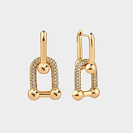 Scarlett Gold Earring | Küpe