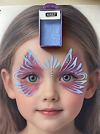 Krep yüz boyası Mavi 40 gr