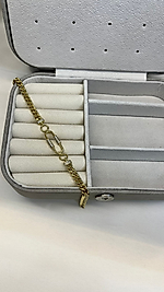 14K ALTIN KAPLAMA ÇELİK BİLEKLİK