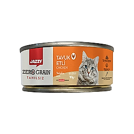 Jazzy Tahılsız Tavuk Etli Kedi Konservesi (90 g)