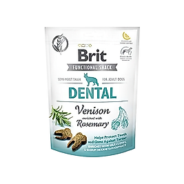 Brit Care Functional Snack Dental Geyik Etli & Biberiyeli Köpek Ödül Maması (150 g)