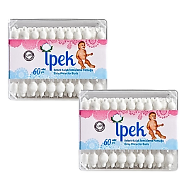 İpek Bebek Kulak Temizleme Çubuğu 2 x 60 Adet