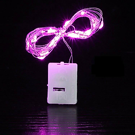 Mini 1 Metre Peri Led Pembe Fonksiyonlu