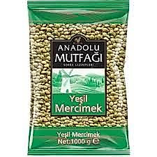 ANADOLU MUTF. 1000GR YESIL MERCIMEK