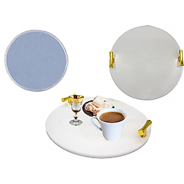Yuvarlak Tepsi Epoksi Reçine Kalıbı EPK-512