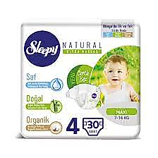 Sleepy Natural Jumbo Tekli 4 No Maxi 30'lu *5PK