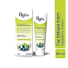 Agiss 100 ml tüy dökücü krem hassas