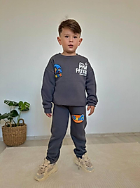 PAW PATROL ÜÇ İPLİK ŞARDONLU KIŞLIK TAKIM