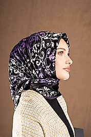 Varaklı Saten Eşarp