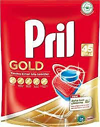 PRİL GOLD BULAŞIK MAKİNE TABLETİ 45 Lİ