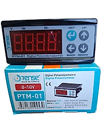 TENSE PTM-01 0-10V ANALOG ÇIKIŞLI DİJİTAL POTANSİYOMETRE