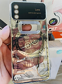 Samsung Galaxy A30s - A50 Lens Korumalı Telefon Kılıfı Gümüş
