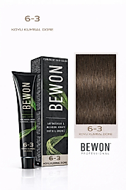 BEWON SAÇ BOYASI 100 ML (6-3 KOYU KUMRAL DORE)