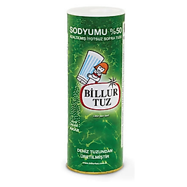 Billur Tuz Sodyumu %50 Azaltılmış İyotsuz 500 g