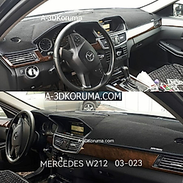 Mercedes W212 2010-2013 Konsol Torpido 3D Koruma