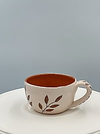 Terracotta Çini Fincan - 23