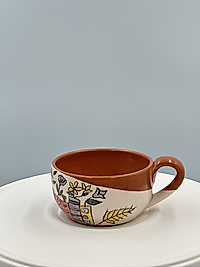 Terracotta Çini Fincan - 22