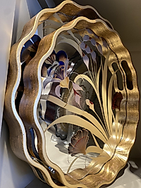 2 li Özverler Aynalı Tepsi