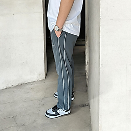 Çizgi Detaylı Baggy Eşofman
