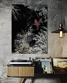 Papağanlı Cam Tablo