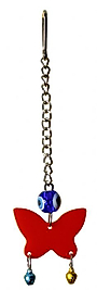 Brd1056-Birdlife Kuş Oyuncağı Akrilik Sarkaç Kelebek