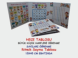 HECE TABLOSU  15X45 CM