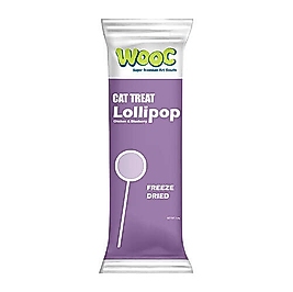Wooc Tavuk Yaban Mersini Aromalı Dondurularak Kurutulmuş Kedi Ödülü Lolipop 1.4 Gr