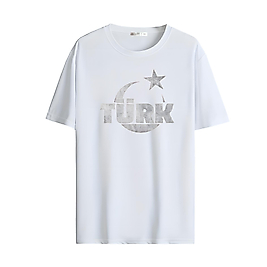 Türk ,Türklük ve Göktürk Simgeli Ulusal Baskılı Oversize Unisex Tişört