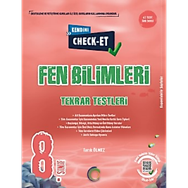 8. Sınıf Kendini Check - Et Fen Bilimleri Tekrar Testleri Okyanus Yayıncılık 2025