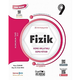 9. Sınıf Konunun Özü - FİZİK - Konu Anlatımlı Soru Kitabı - 2024
