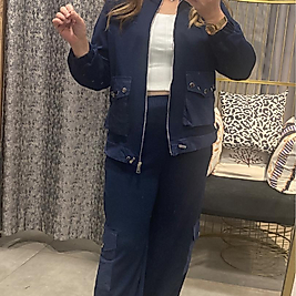 Ayarlanabilir Paça ve Yanlardan Cepli Eşofman Takım