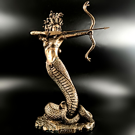 MEDUSA VERONESE İMZALI KOLEKSİYON HEYKELİ