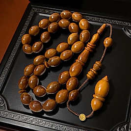 Halkalı Model Kahverengi Kuka Tespih