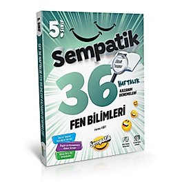 5. SINIF FEN BİLİMLERİ SEMPATİK 36 HAFTALIK KAZANIM DENEMELERİ 2025 ÜNLÜLER KARMASI