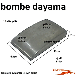 BOMBELİ DAYAMA ÇELİK BÜYÜK BOMBE TİPİ DAYAMA BÜYÜK DUBLE BOY AVUÇ KAPORTA DÜZELTME