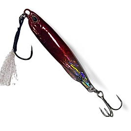 Katta 30 gr Asist'li Metal Jig (Kırmızı Silver)
